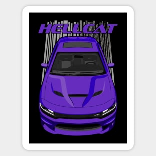 Charger Hellcat - Purple Sticker